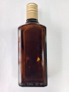 Бутылка 0,25 л "Штоф коричневый" с колпачком (винт)